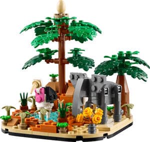 African Savanna Diorama