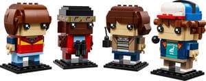 Mike, Dustin, Lucas and Will Figures