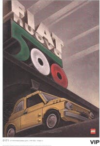 Fiat Art Print: "Nuova Italia"