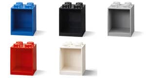 Brick Shelf 4 Knobs (All Colors)