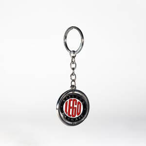 Retro Spinning Key Chain 1950s Logo