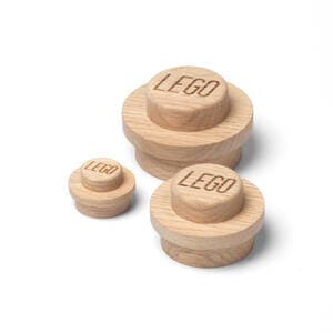 Wooden Wall Hanger Set (Light Oak)