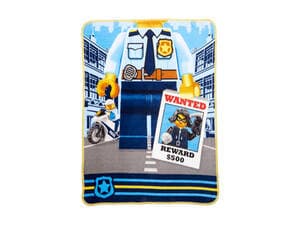 City Police Plush Throw