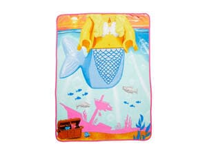 Mermaid Plush Throw