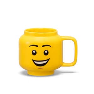 Minifigure Ceramic Mug (Happy Boy 255ml)