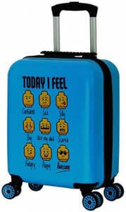 Minifigure Heads Trolley Suitcase
