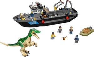 Baryonyx Dinosaur Boat Escape