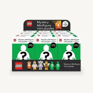 Mystery Minifigure Mini Puzzle (Green Edition) - 12 Pack