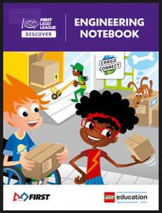 CARGO CONNECT Engineering Notebook (FLL Discover)