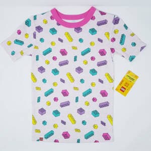 Iconic Brick Pajama Set (Pink)